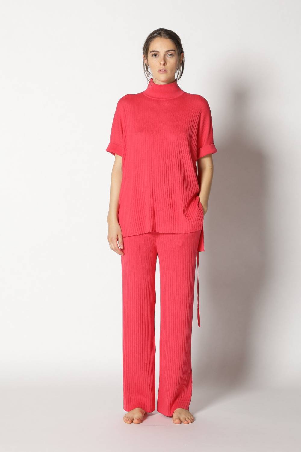 Sminfinity plissé drape top + plissé palazzo Fabrikpreis