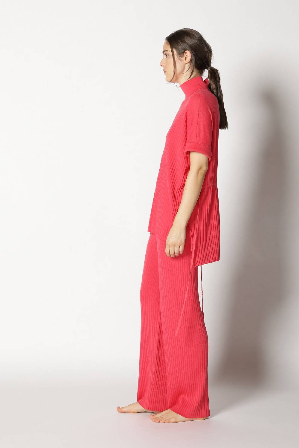 Sminfinity plissé drape top + plissé palazzo Fabrikpreis