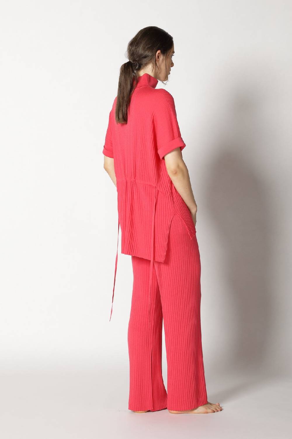 Sminfinity plissé drape top + plissé palazzo Fabrikpreis