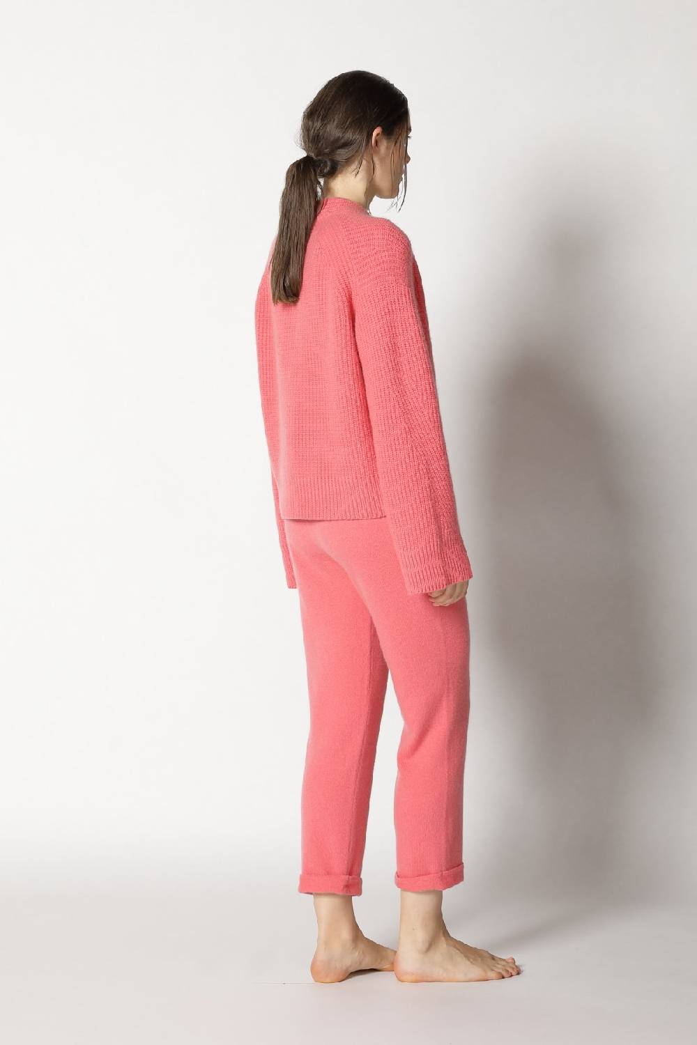 Sminfinity icon rib cardigan + pure boat pants Flash Sale