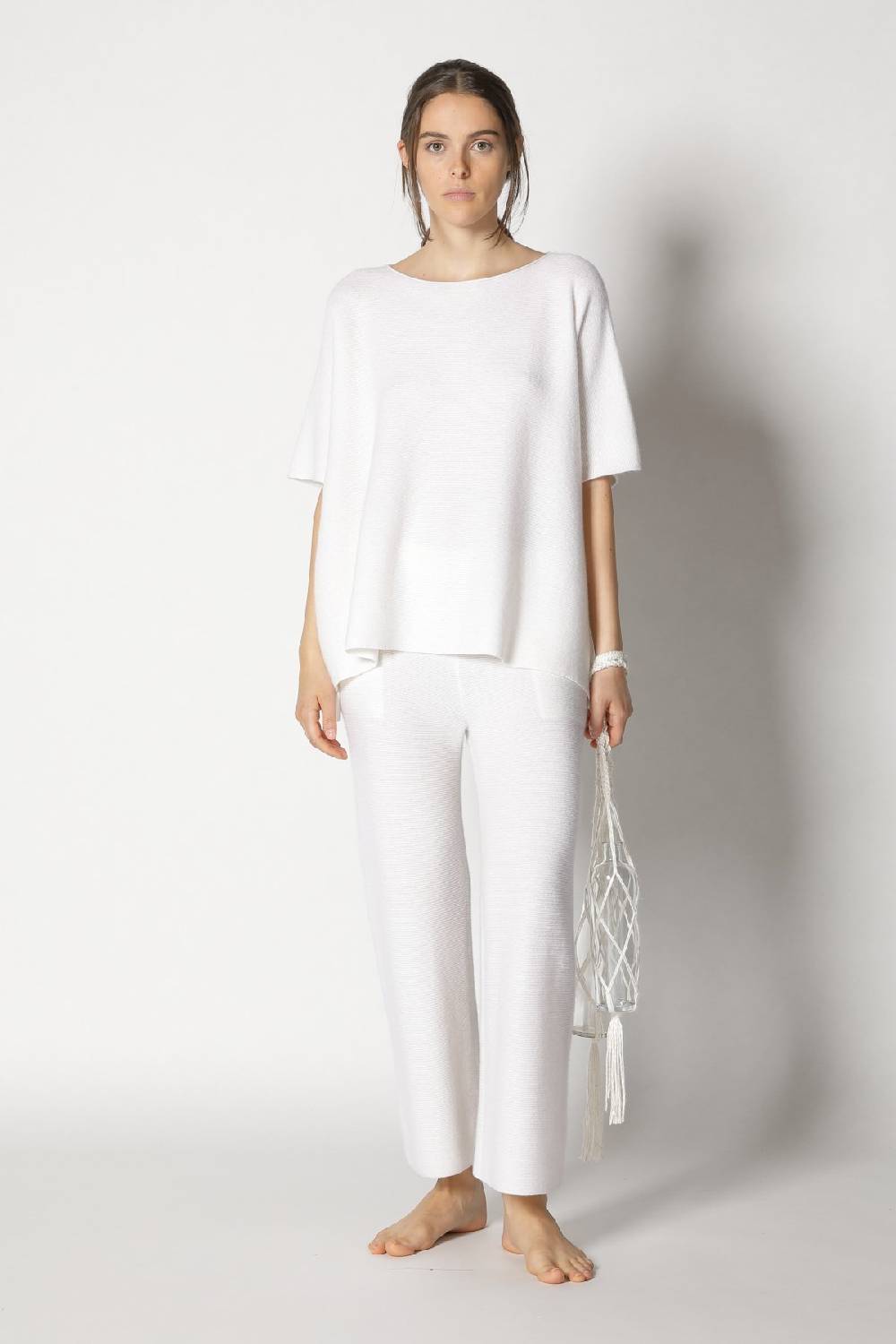 Sminfinity garter cape top + garter cropped pants Weihnachtsangebot