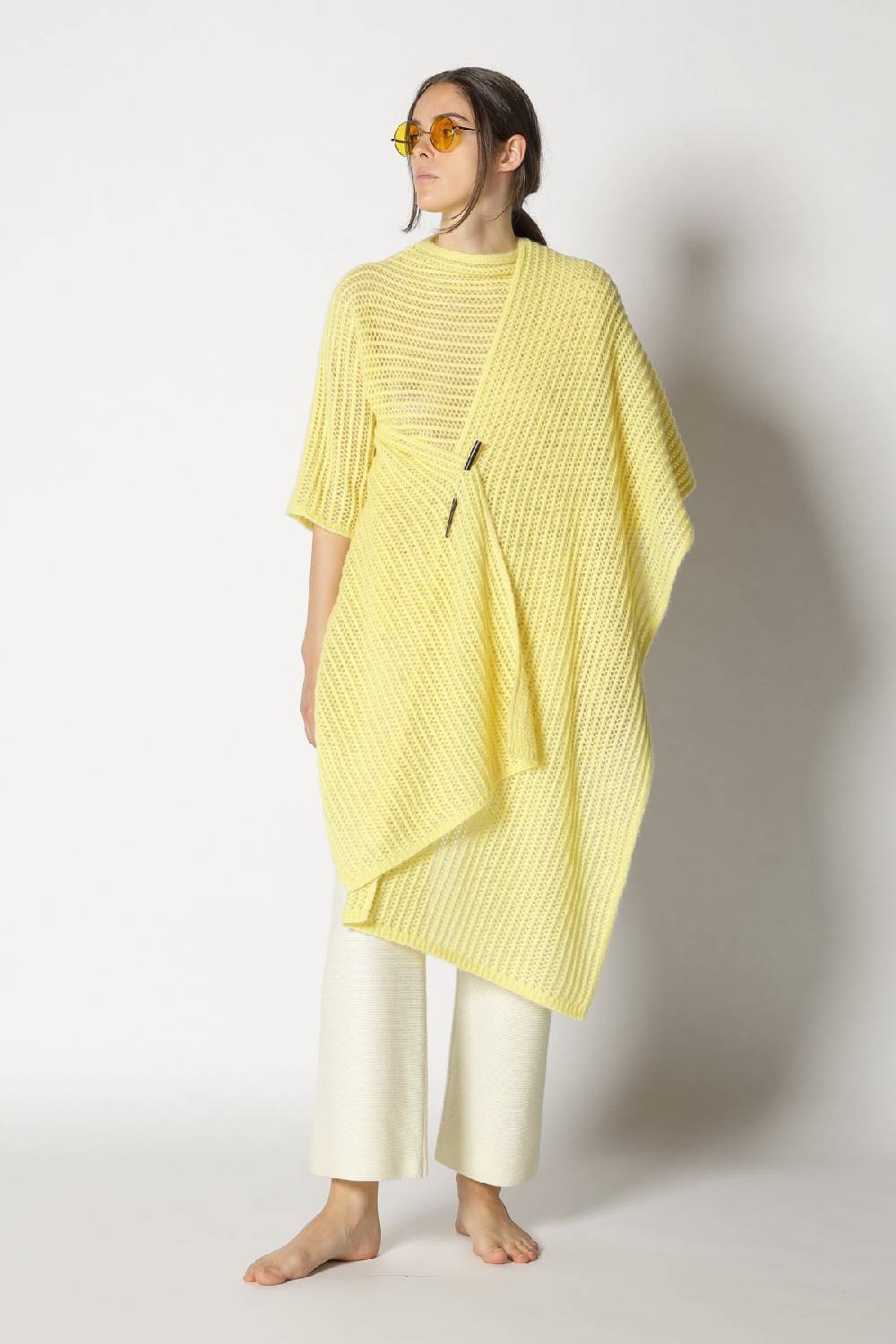 Sminfinity fluffy airy mockneck + fluffy airy plaid + garter cropped pants Vatertagsangebot