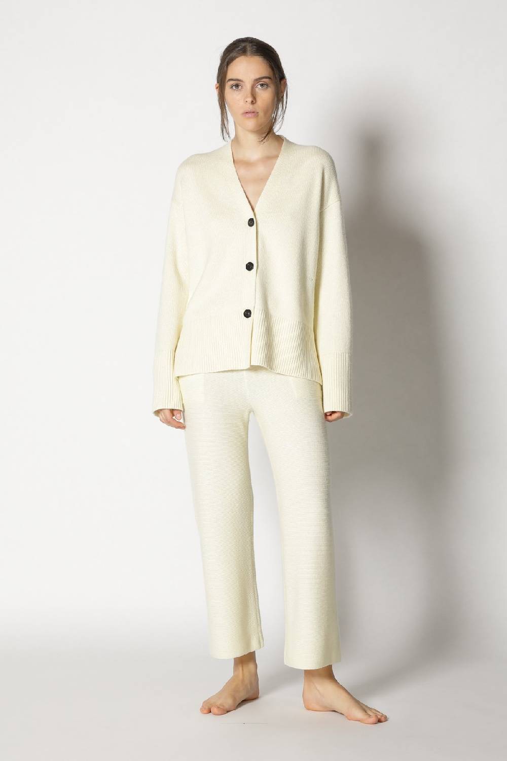 Sminfinity slouchy cardigan + garter cropped pants Zeitlich begrenztes Angebot