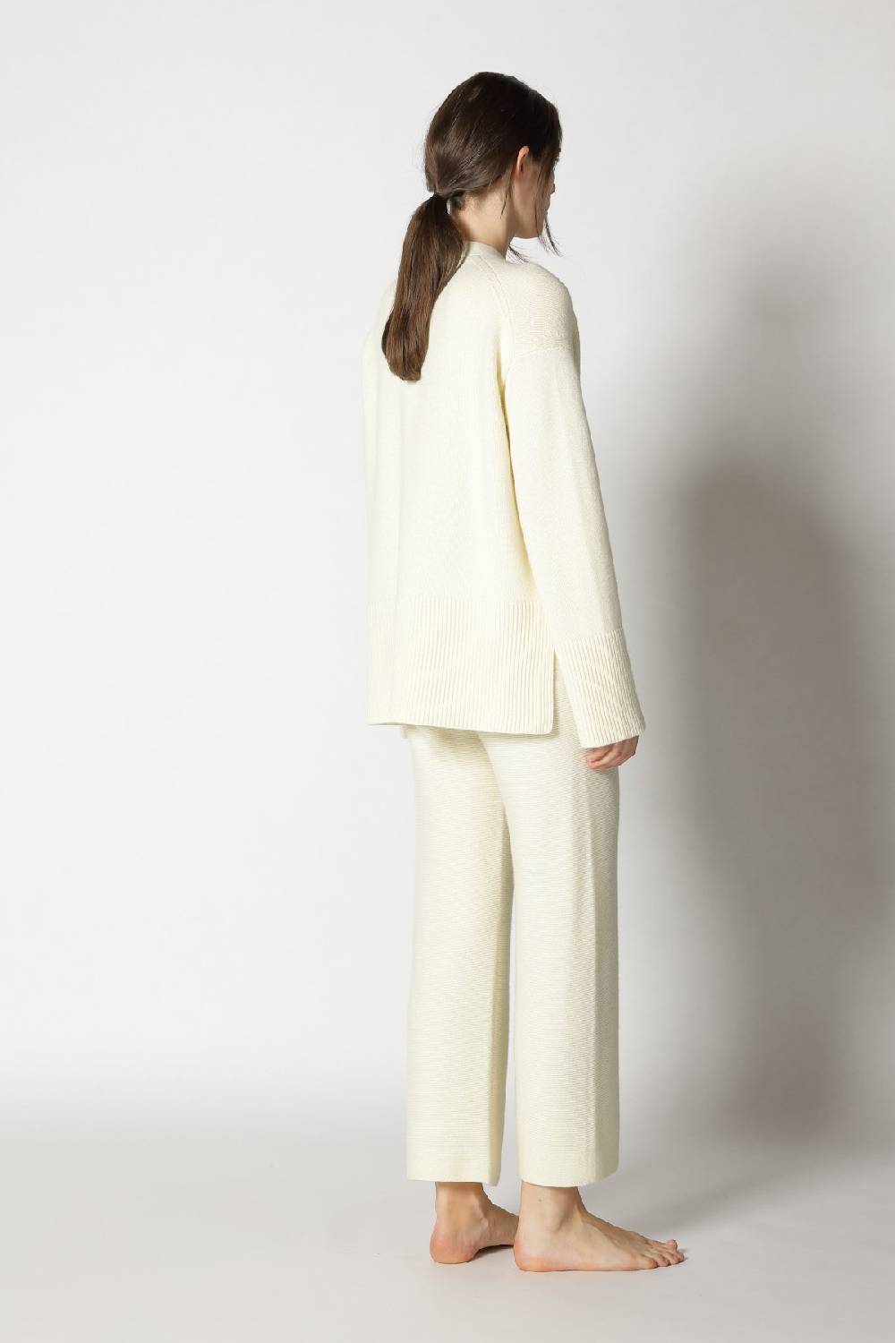 Sminfinity slouchy cardigan + garter cropped pants Zeitlich begrenztes Angebot