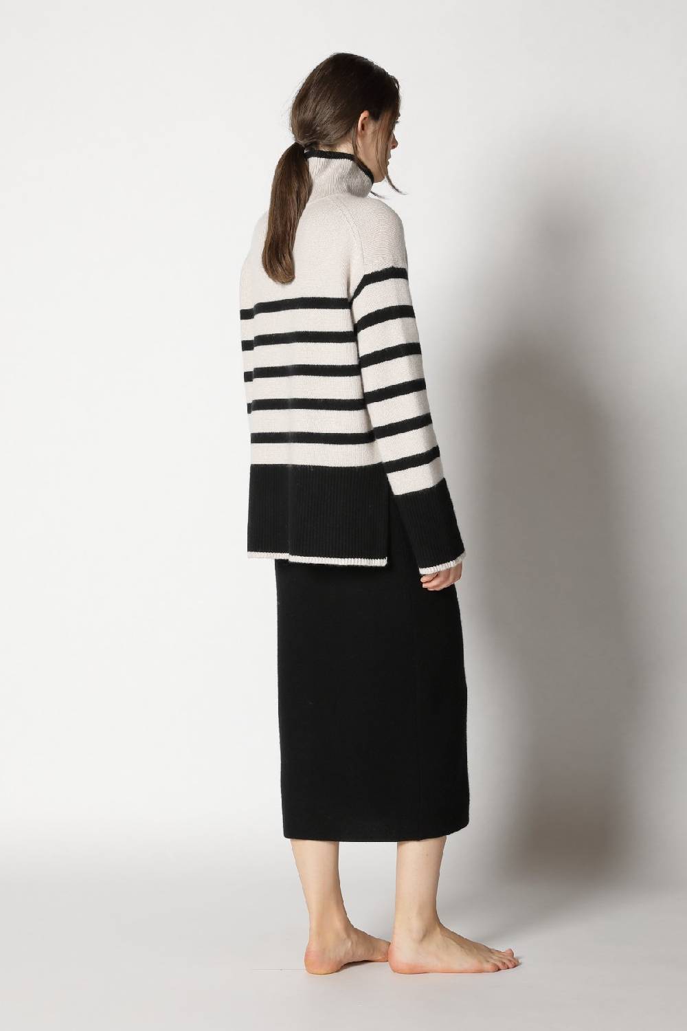 Sminfinity garter maxi dress + slouchy stripe turtle Riesige Ersparnisse