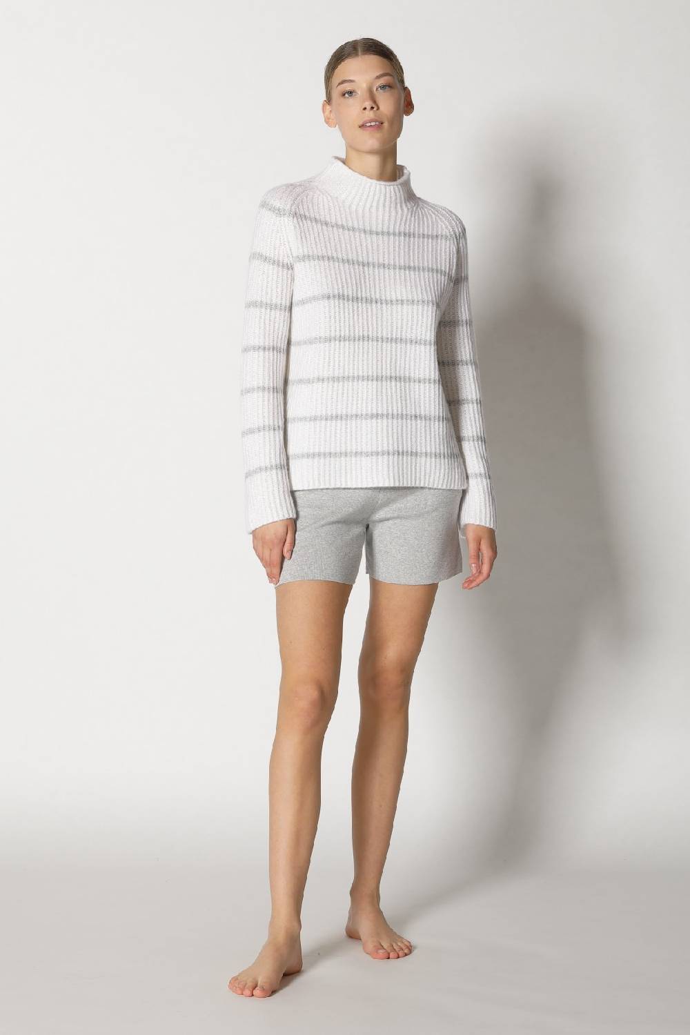 Sminfinity blurry rib stripe + comfy shorts Bis zu 65% Rabatt