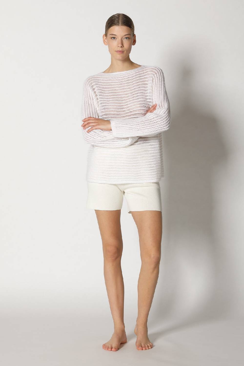 Sminfinity blurry airy boatneck Vierteljährliche Förderung