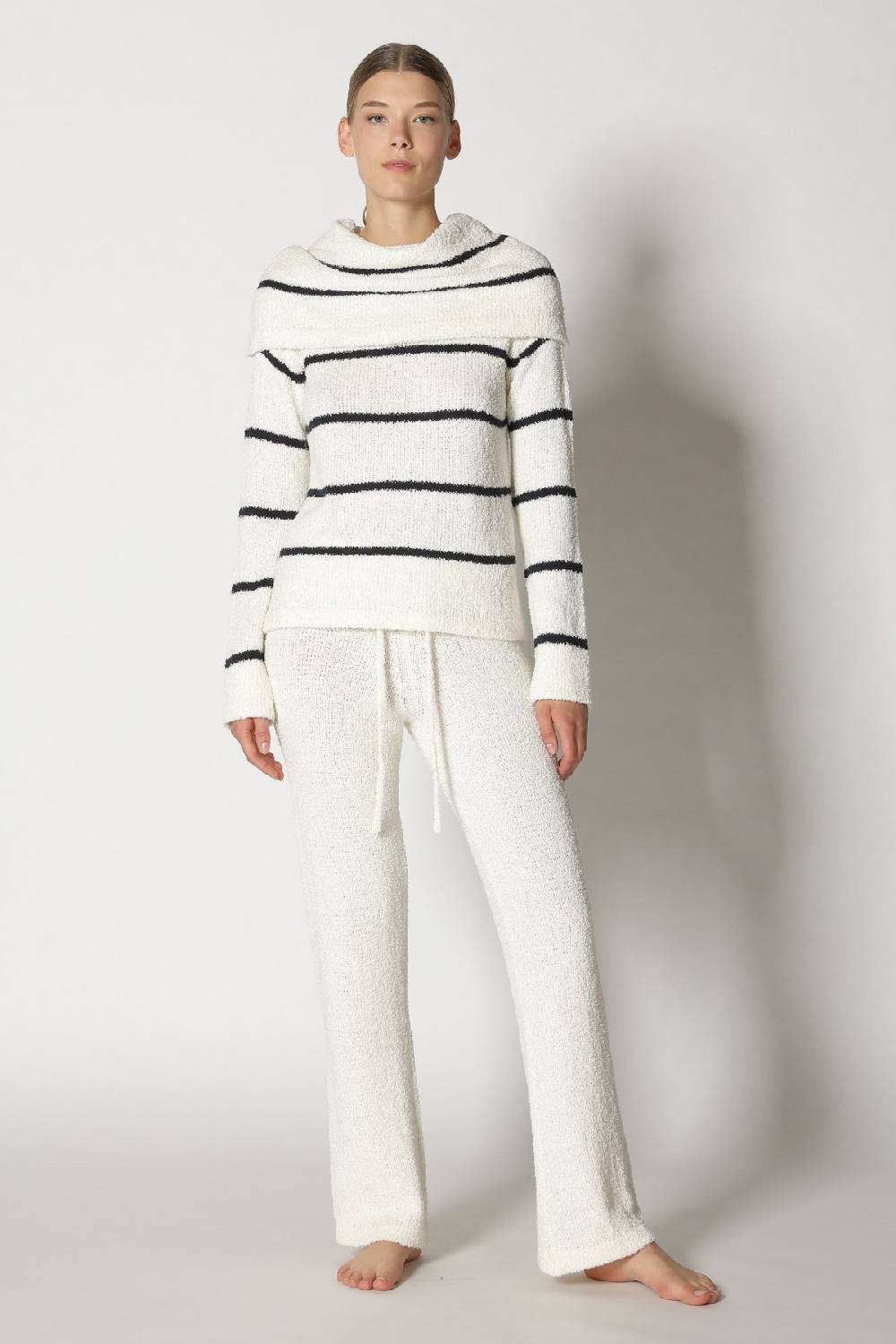 Sminfinity terry tropic stripe drape jumper + terry tropic pants Begrenzt auf 3 Tage