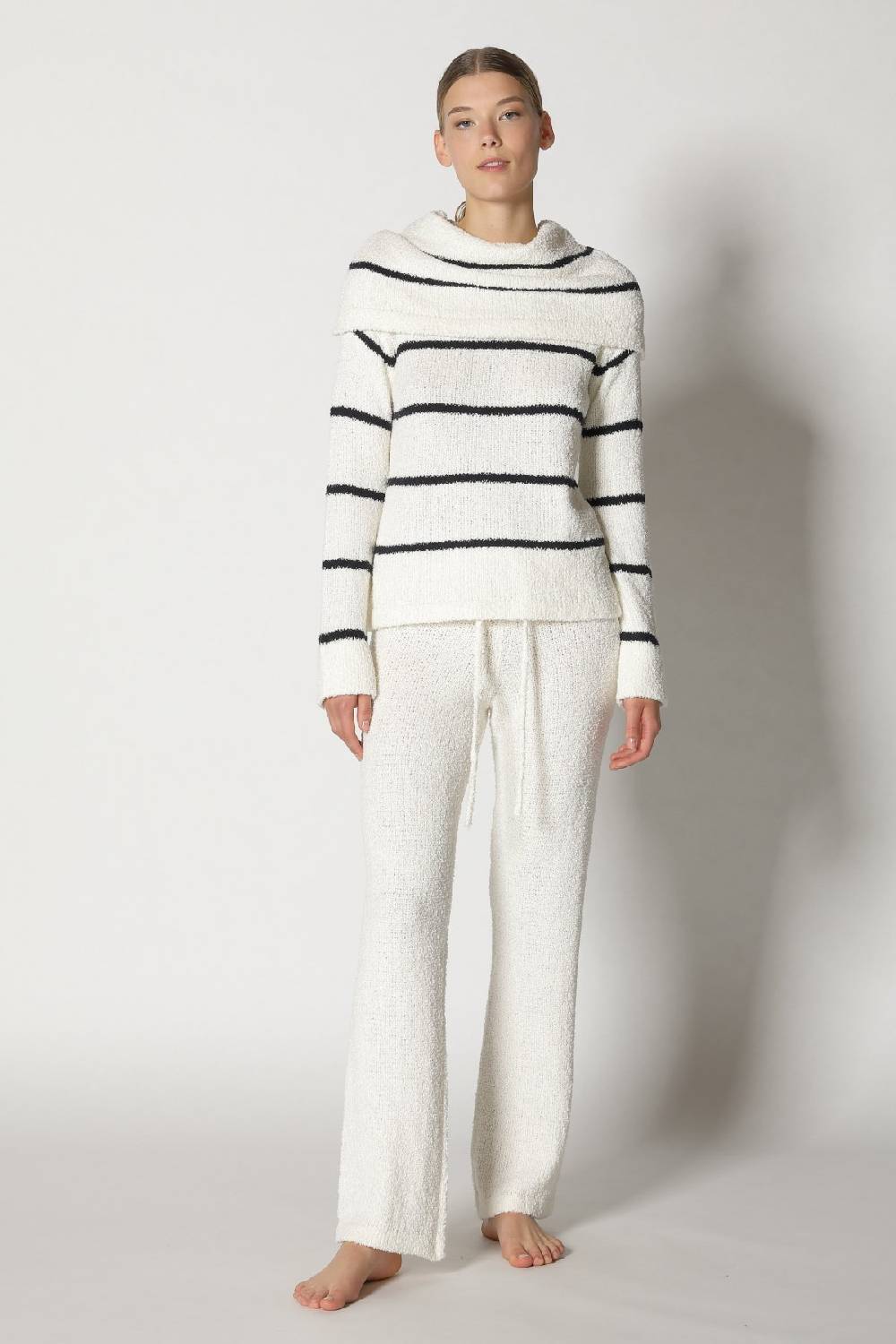 Sminfinity terry tropic stripe drape jumper + terry tropic pants Begrenzt auf 3 Tage