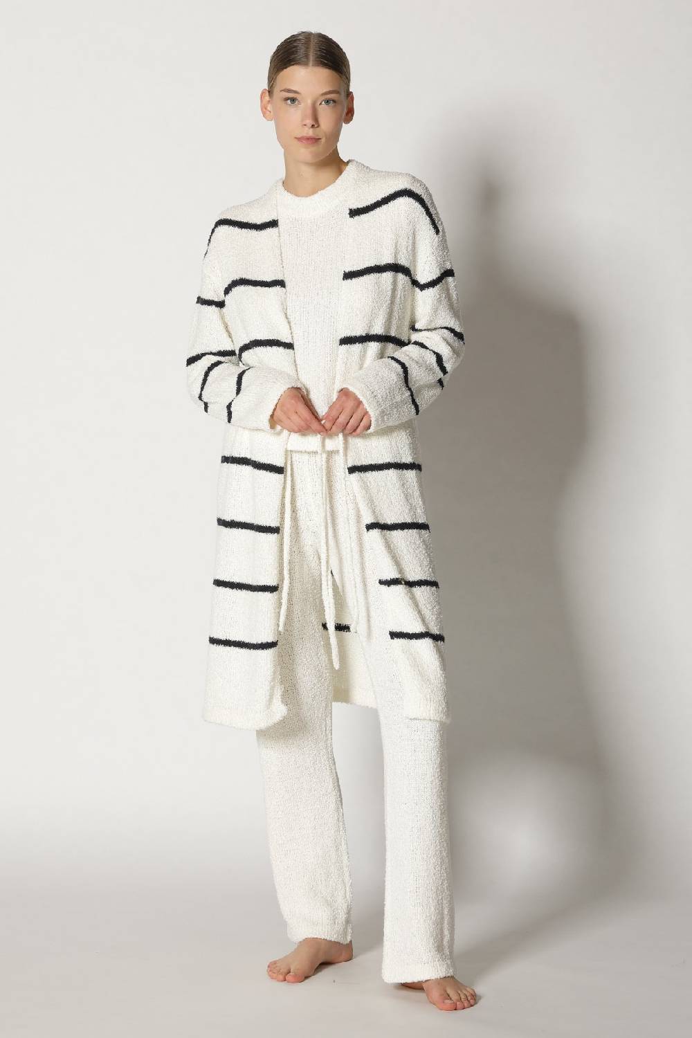 Sminfinity terry tropic stripe coat + terry tropic top + terry tropic pants Im Verkauf
