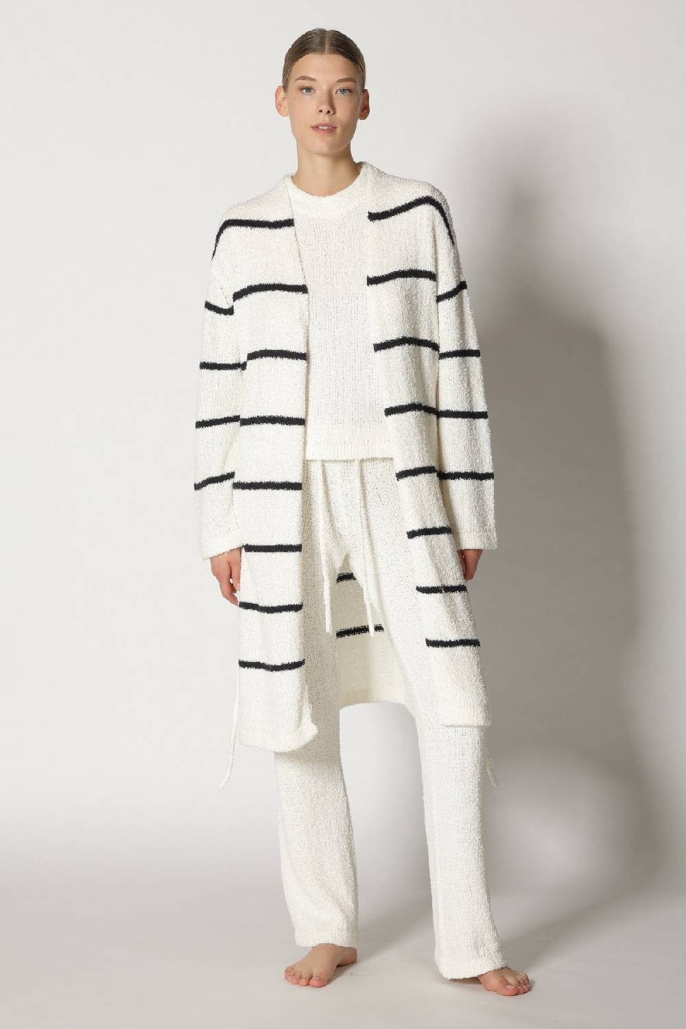 Sminfinity terry tropic stripe coat + terry tropic top + terry tropic pants Im Verkauf