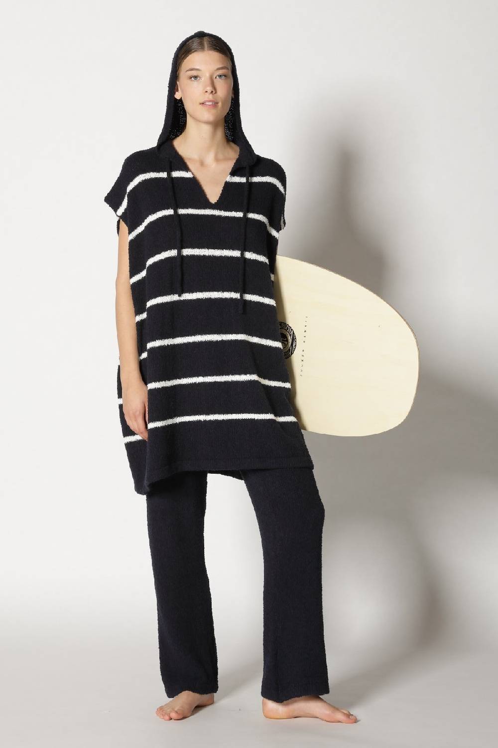 Sminfinity terry tropic stripe tunic hoody + terry tropic pants 2025