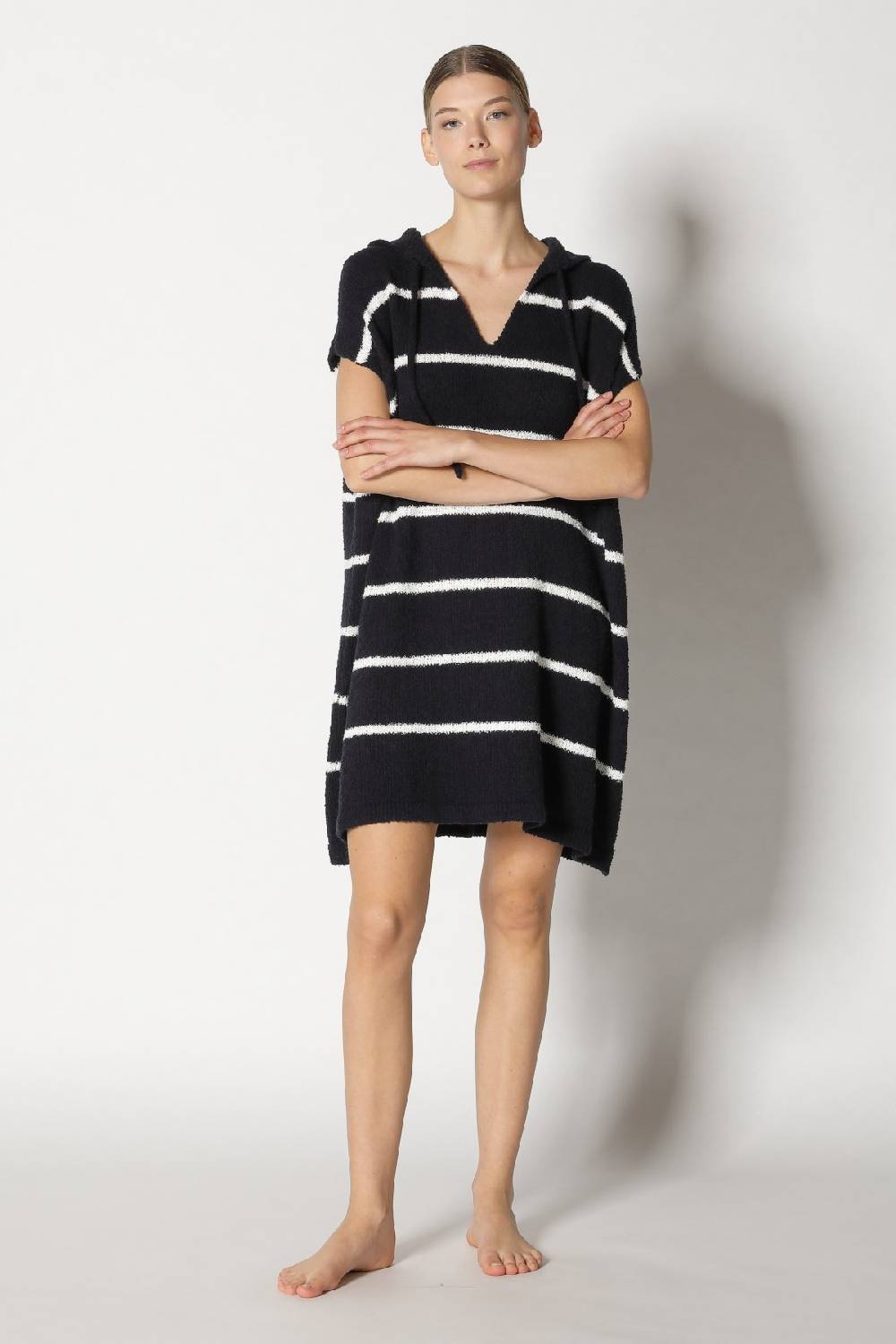 Sminfinity terry tropic stripe tunic hoody Verkauf