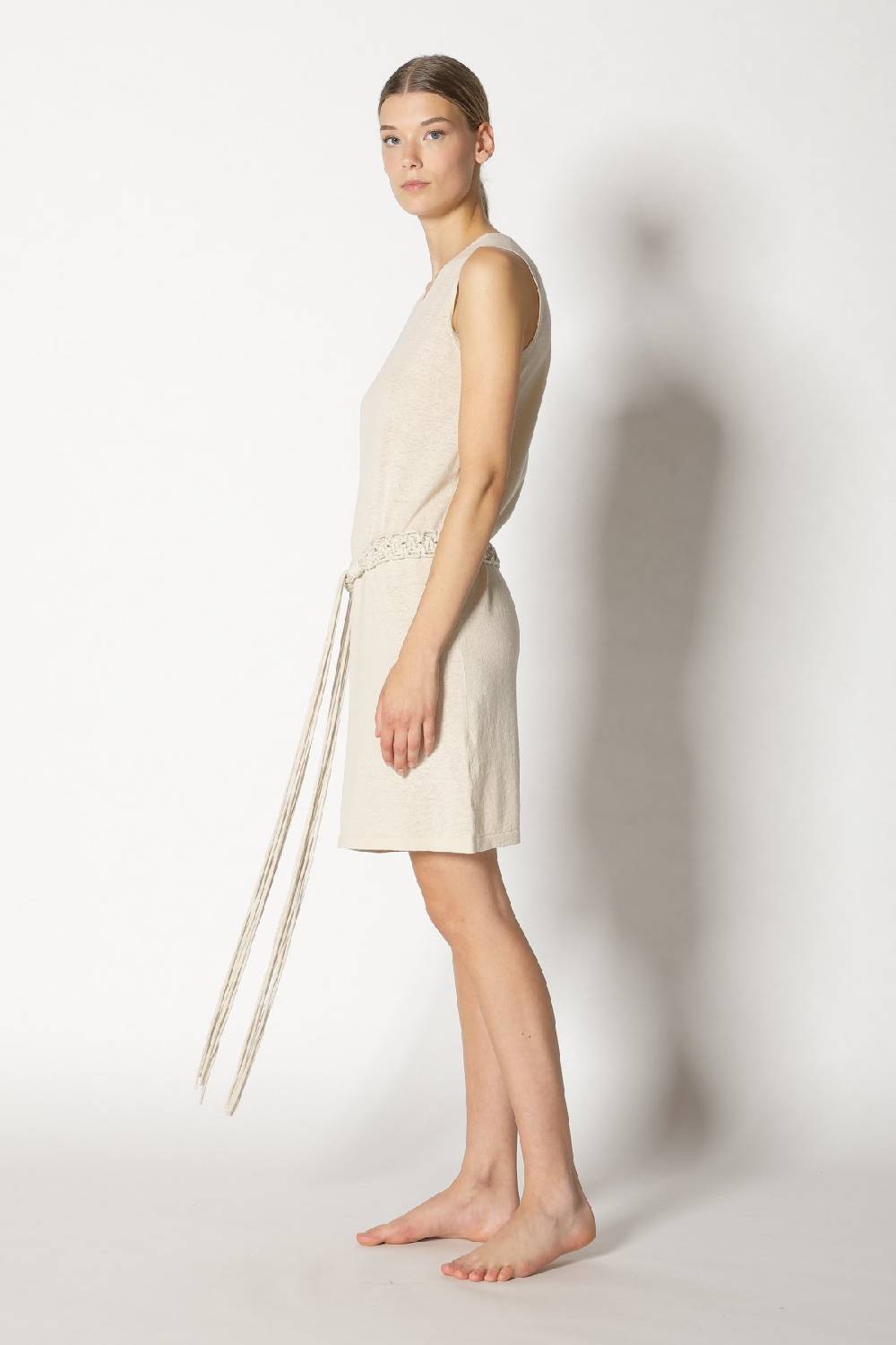 Sminfinity cool easy dress + hang loose knot belt Online Shopping