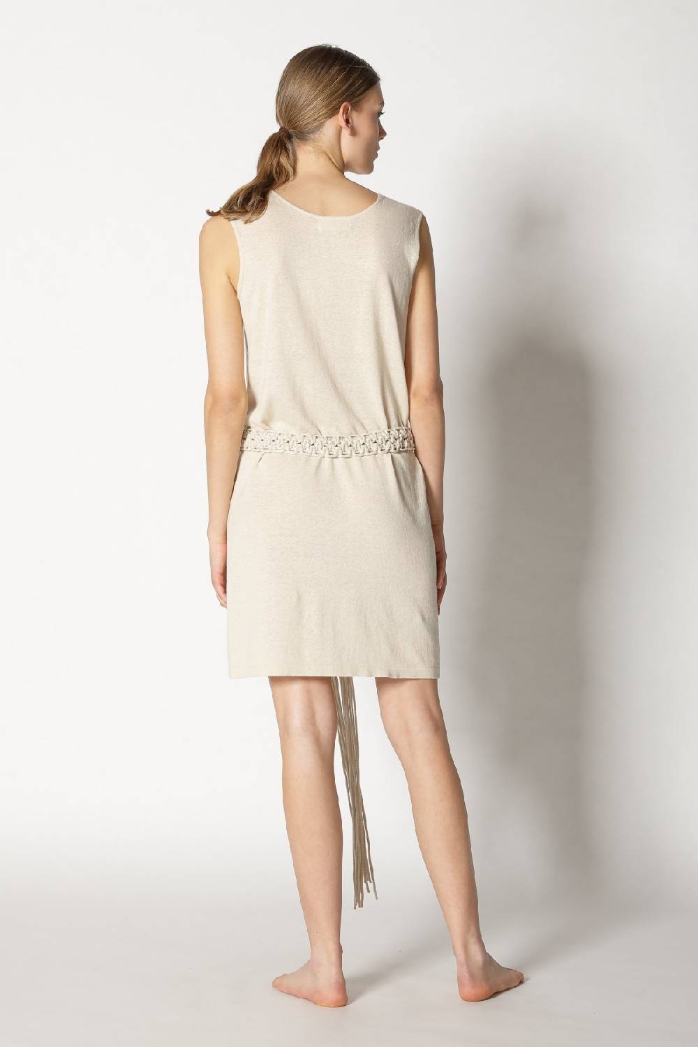 Sminfinity cool easy dress + hang loose knot belt Online Shopping