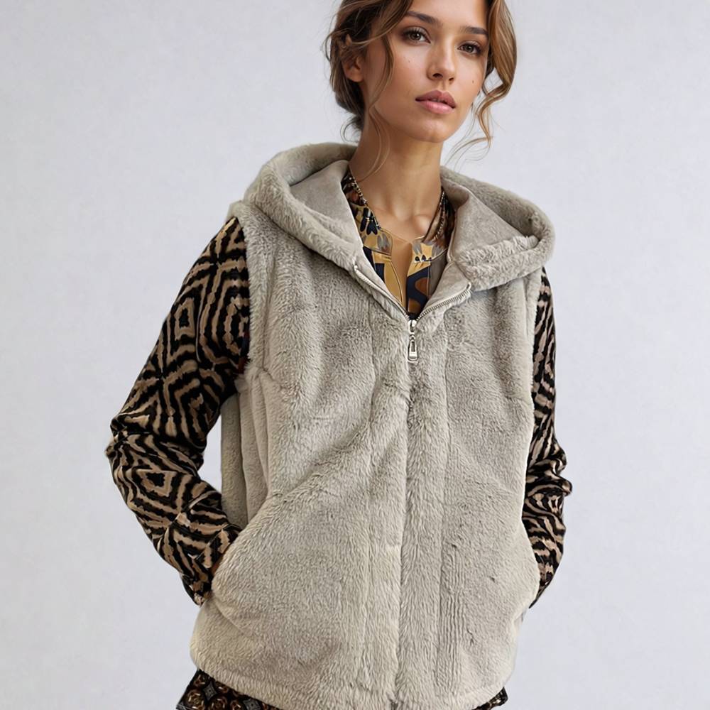 Soul Kathrine BONNIE VEST light grey Nur für heute