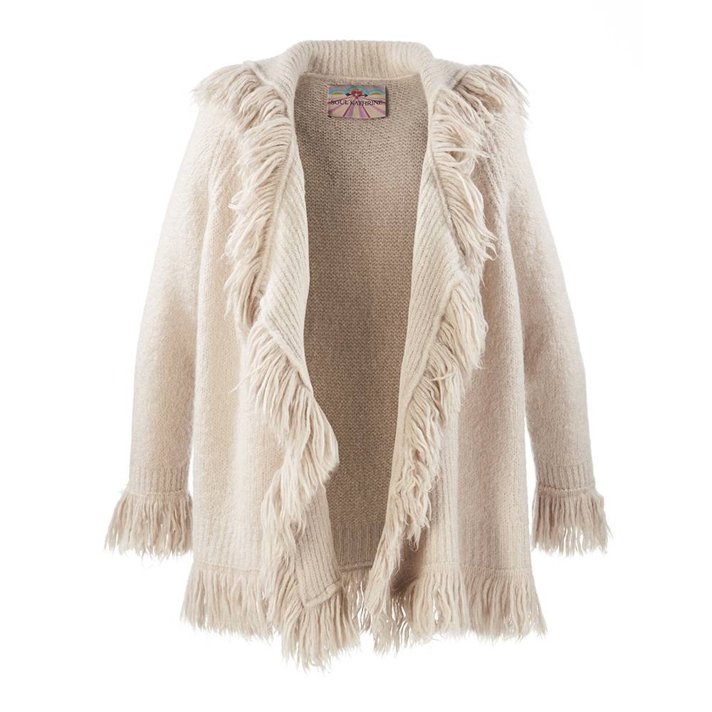 Soul Kathrine IRA CARDIGAN beige Kostenloser Versand international
