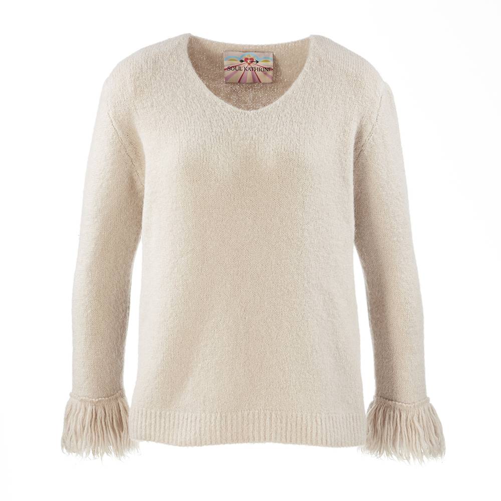 Soul Kathrine NELA SWEATER beige Rabatte dieses Monats