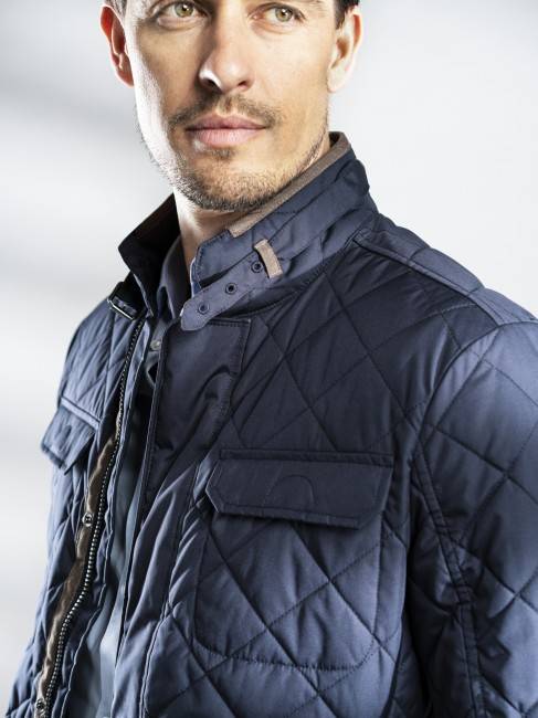 Steinbock Klassische Steppjacke in Karosteppung - kompakt und leicht! Clearance-Verkauf