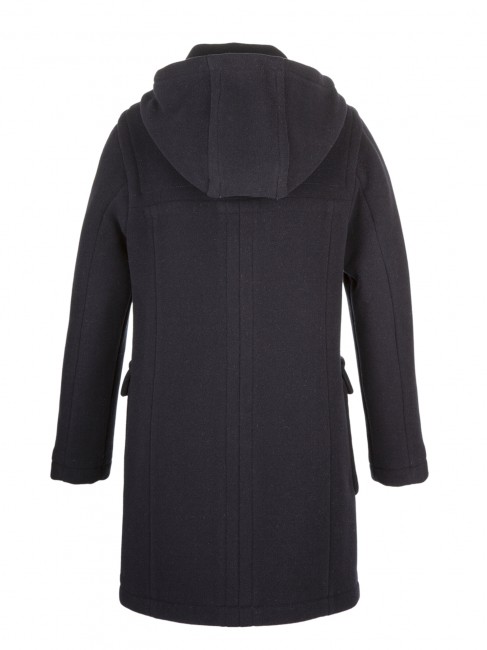 Steinbock Klassischer Duffle-Coat mit Karo Abseite Im Verkauf