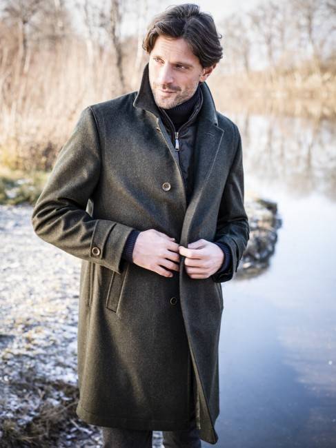 Steinbock Woll-Kurzmantel aus Fabrik Onlineshop