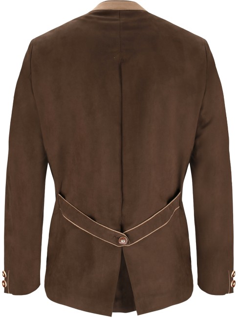 Steinbock Tradition trifft Moderne! Klassischer Trachtenjanker in Micro-Suede Preisnachlass