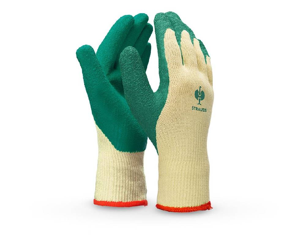 Strauss Latex-Strickhandschuhe Super Grip Neueste Stile