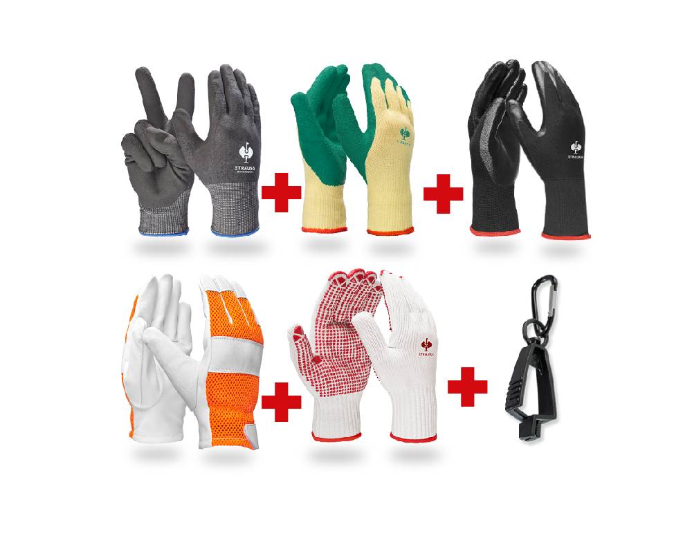 Strauss Handschuh-Profi Set Forst & Garten Limitierter Zeitrabatt