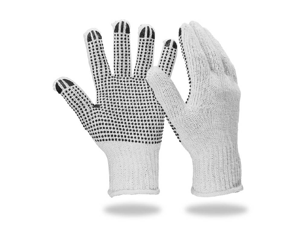 Strauss PVC-Strickhandschuhe Black-Point Saisonale Angebote