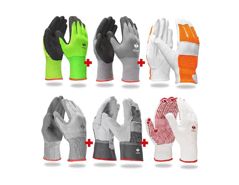 Strauss Handschuh-Profi-Set Dach und Holz Bis zu 60% Rabatt