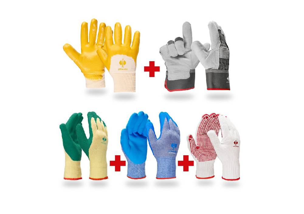 Strauss Handschuh- Profi Set Bau Hotsell