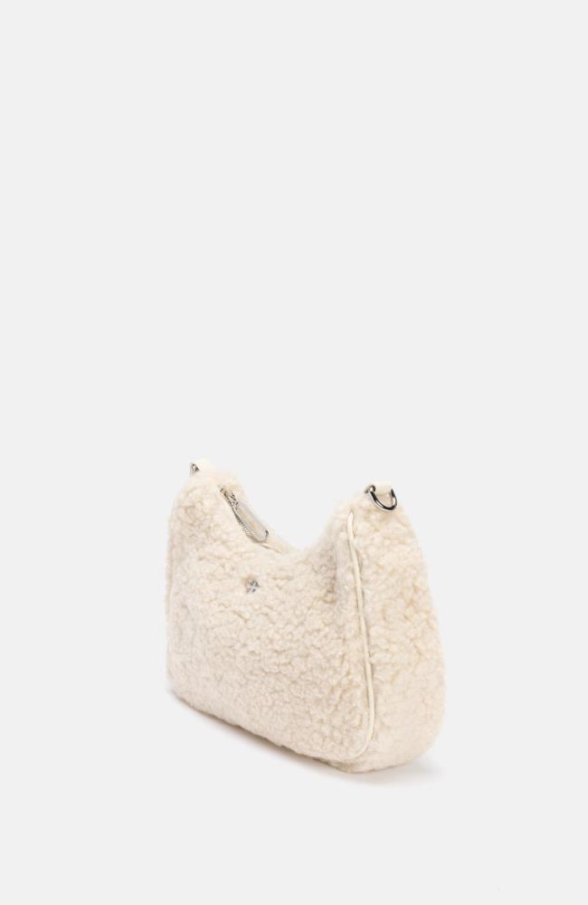 Stuff Maker Teddy Mini Bag in Weiß Blitzangebot